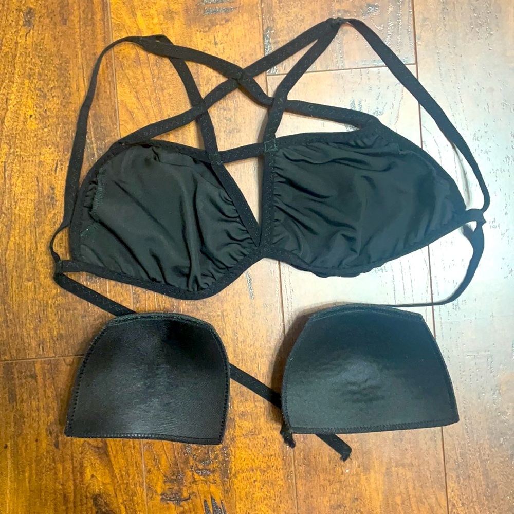 Pentagram Chest Baphomet Bikini Top - Picture 5 of 6